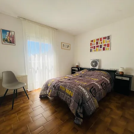 Apartament T3 Spacieux, Parking, 1ere Ligne, 30m De La - Argeles-plage - Fr-1-309-242